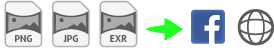 Export image 360°