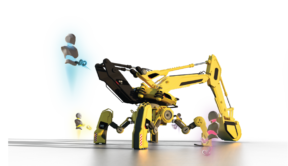 Simulation en réalité virtuelle d'une machine industrielle interactive pour des scénarios de formation pratique avec SimLab VR