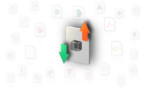 Import 3D CAO SimLab