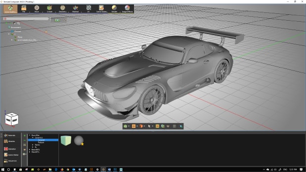 import CAO SimLab Composer